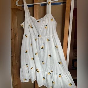 Rewind Sunflower Dress w/ Tie Back
